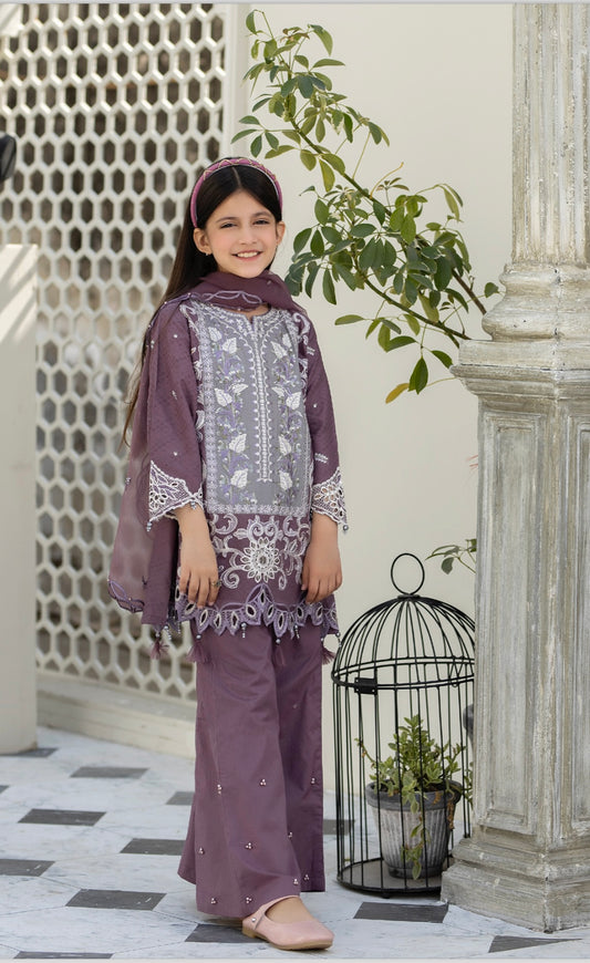 Kids Chikankari Jacquard 02